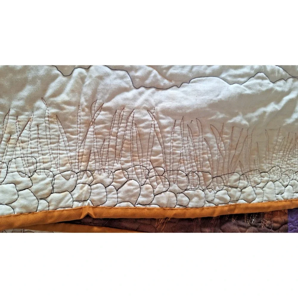 Native American Star Quilt 58x58 ‎ Vintage